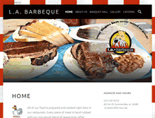 Tablet Screenshot of labarbeque.com